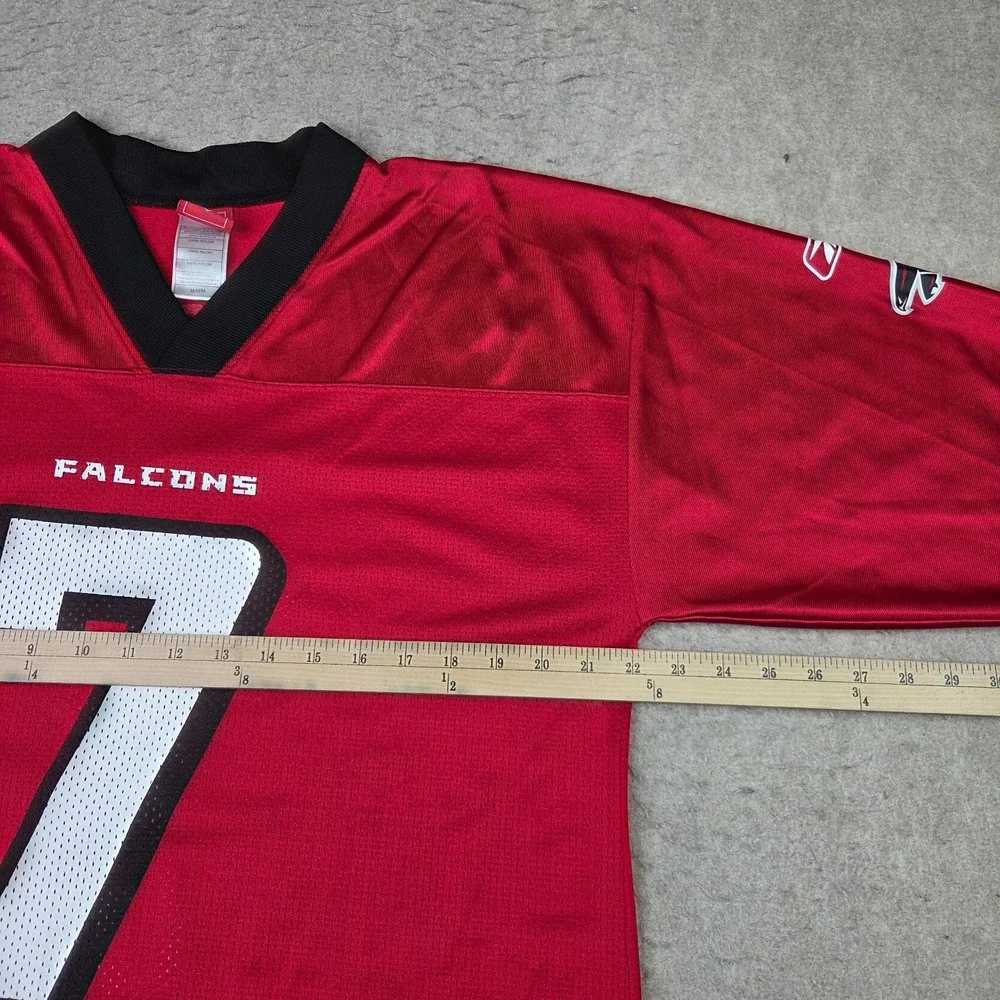 Vintage Reebok Atlanta Falcons Michael Vick #7 NFL Jersey Red Size Medium